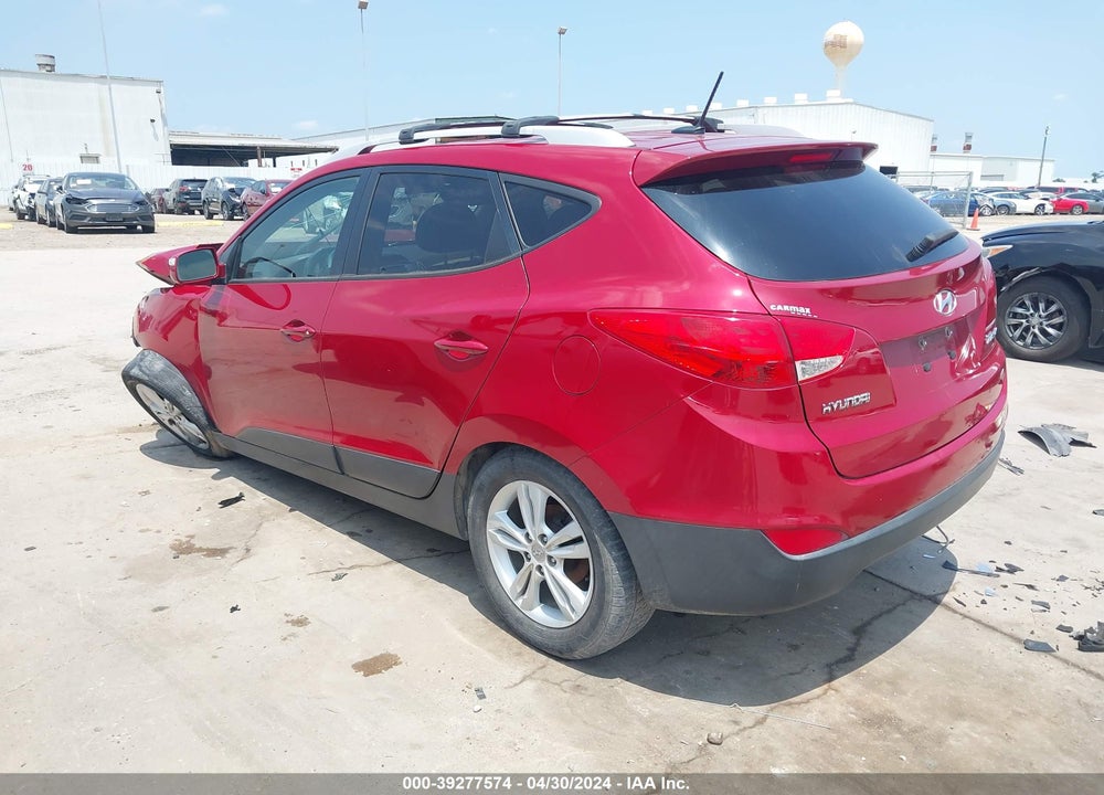 2012 HYUNDAI TUCSON GLS VIN: KM8JU3AC6CU468570