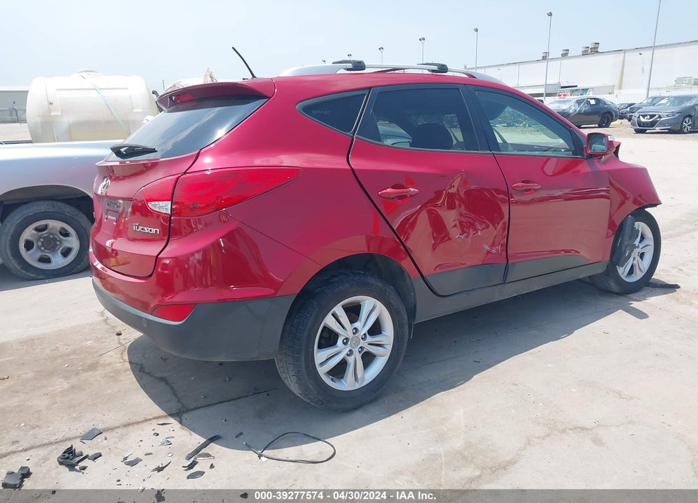 2012 HYUNDAI TUCSON GLS VIN: KM8JU3AC6CU468570