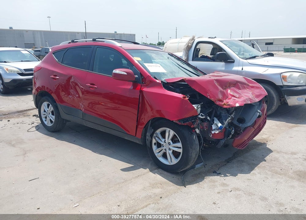 2012 HYUNDAI TUCSON GLS VIN: KM8JU3AC6CU468570