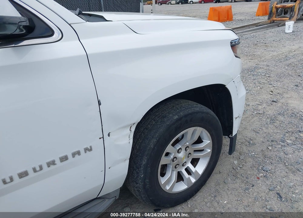 2015 CHEVROLET SUBURBAN 1500 LT VIN: 1GNSCJKC9FR190938