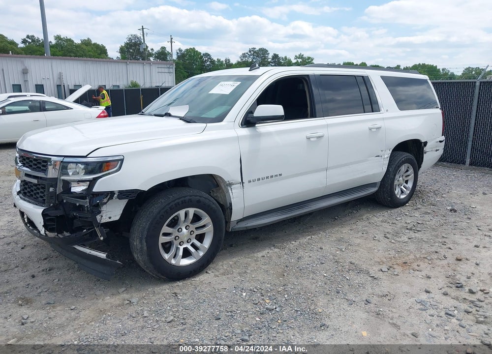 2015 CHEVROLET SUBURBAN 1500 LT VIN: 1GNSCJKC9FR190938