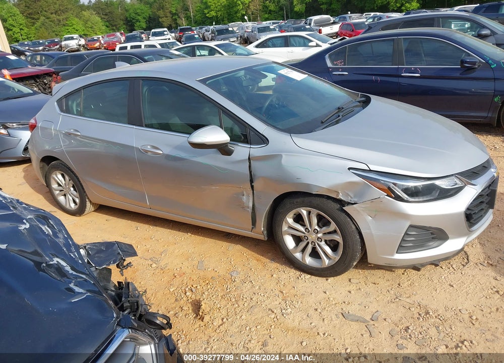 2019 CHEVROLET CRUZE LT VIN: 3G1BE6SM8KS523283