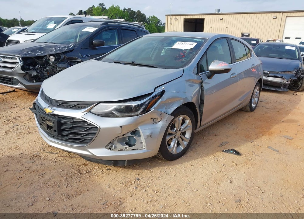 2019 CHEVROLET CRUZE LT VIN: 3G1BE6SM8KS523283