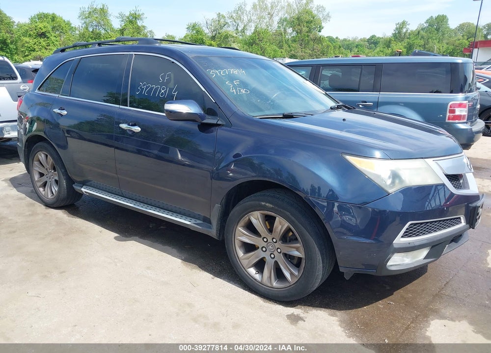 2011 ACURA MDX ADVANCE PACKAGE VIN: 2HNYD2H59BH538479
