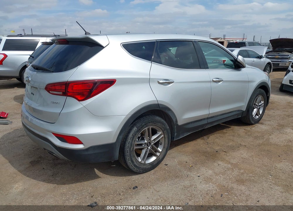 2018 HYUNDAI SANTA FE SPORT 2.4L VIN: 5XYZT3LBXJG567308
