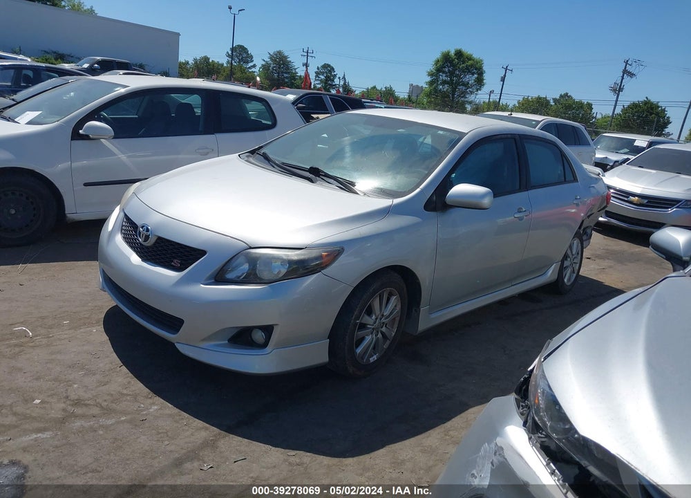 2010 TOYOTA COROLLA S VIN: 1NXBU4EE2AZ249799