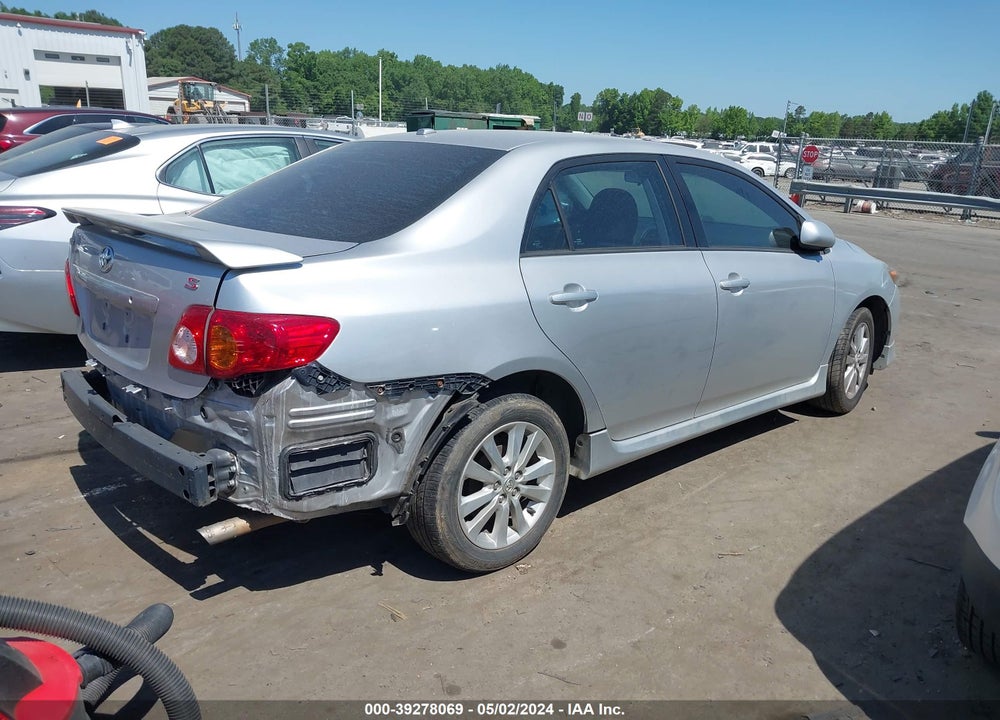 2010 TOYOTA COROLLA S VIN: 1NXBU4EE2AZ249799