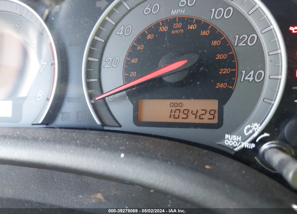 2010 TOYOTA COROLLA S VIN: 1NXBU4EE2AZ249799