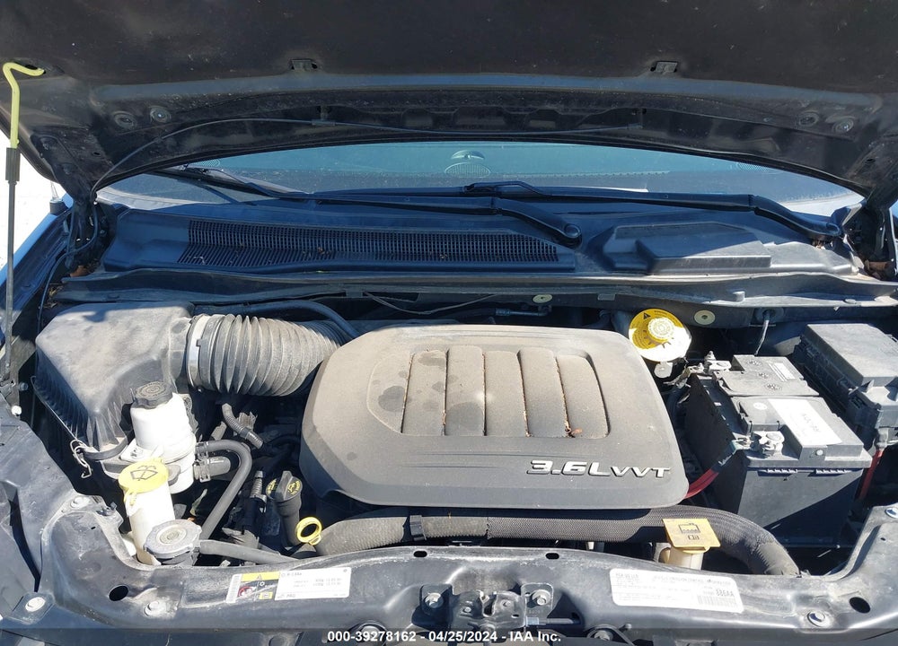 2017 DODGE GRAND CARAVAN SXT VIN: 2C4RDGCG6HR624772