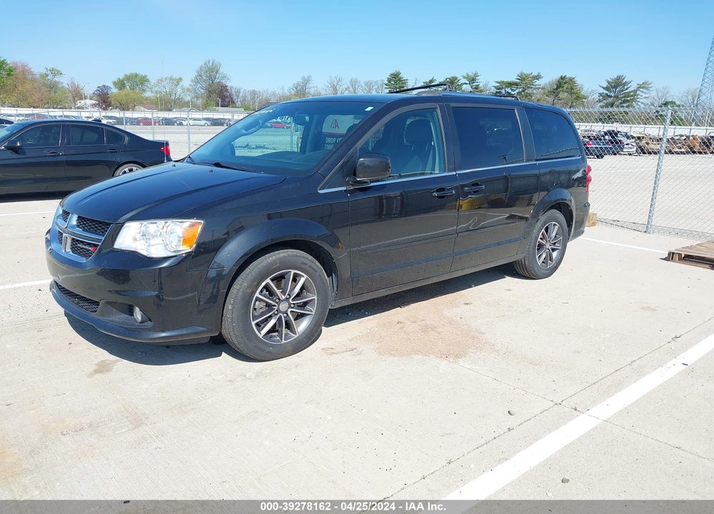 2017 DODGE GRAND CARAVAN SXT VIN: 2C4RDGCG6HR624772
