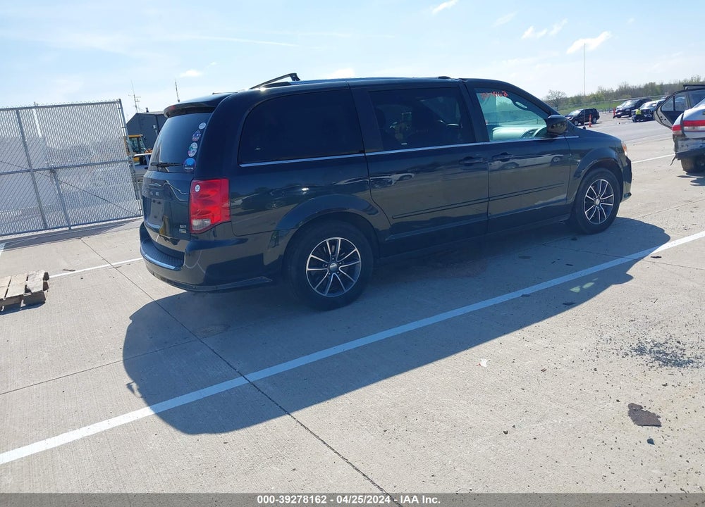 2017 DODGE GRAND CARAVAN SXT VIN: 2C4RDGCG6HR624772