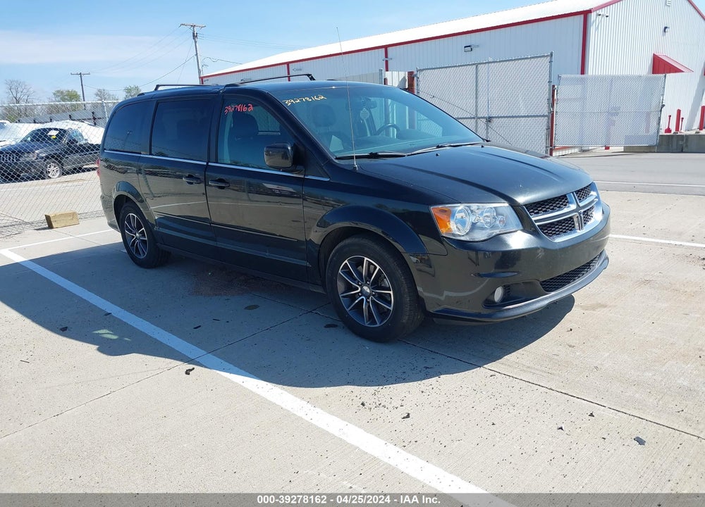 2017 DODGE GRAND CARAVAN SXT VIN: 2C4RDGCG6HR624772