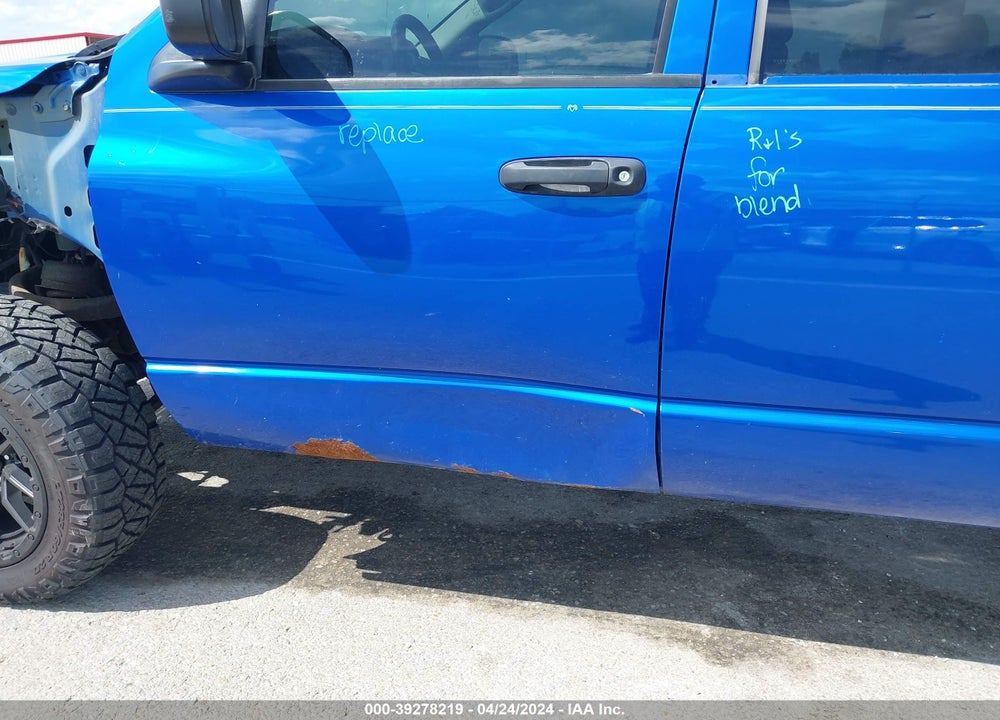 2008 DODGE RAM 1500 SLT VIN: 1D7HU18258S542039