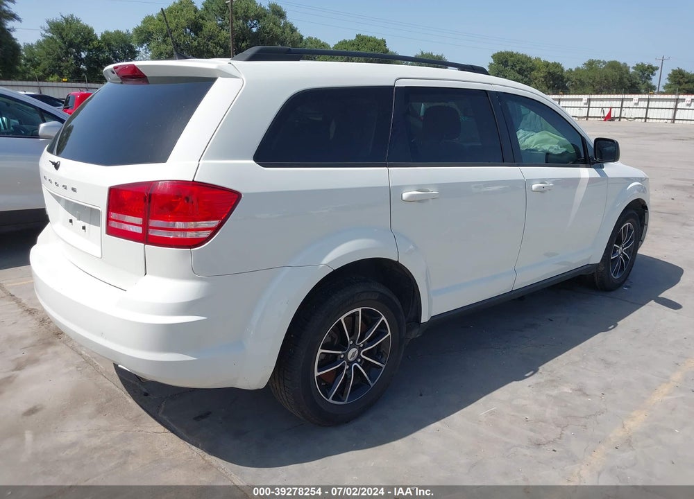 2018 DODGE JOURNEY SE VIN: 3C4PDCAB0JT495955