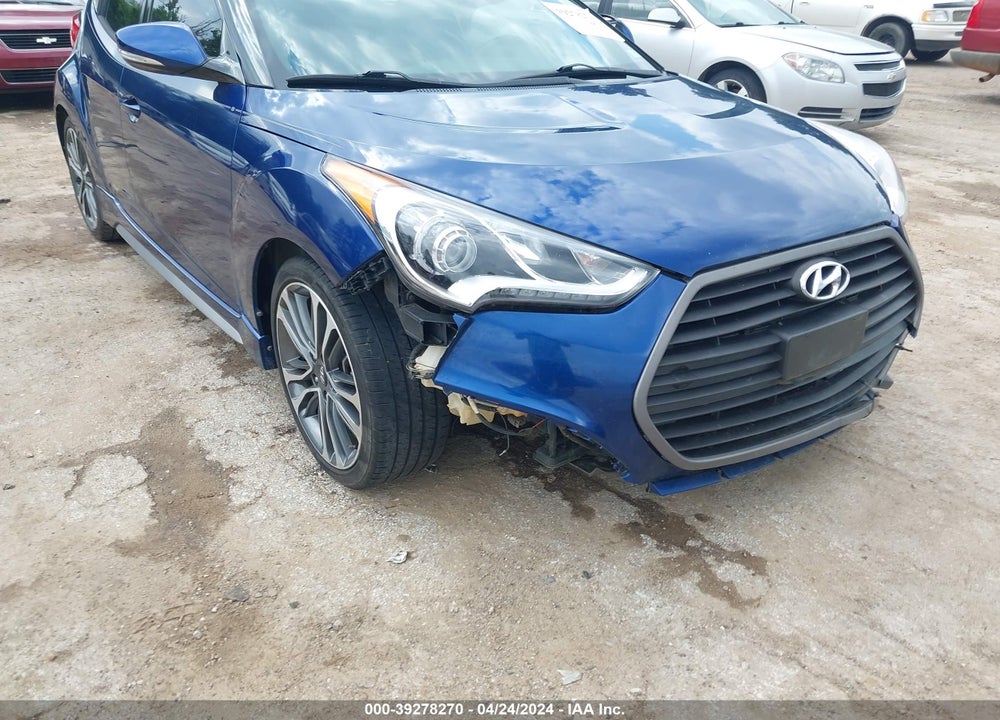 2016 HYUNDAI VELOSTER TURBO VIN: KMHTC6AE2GU302843