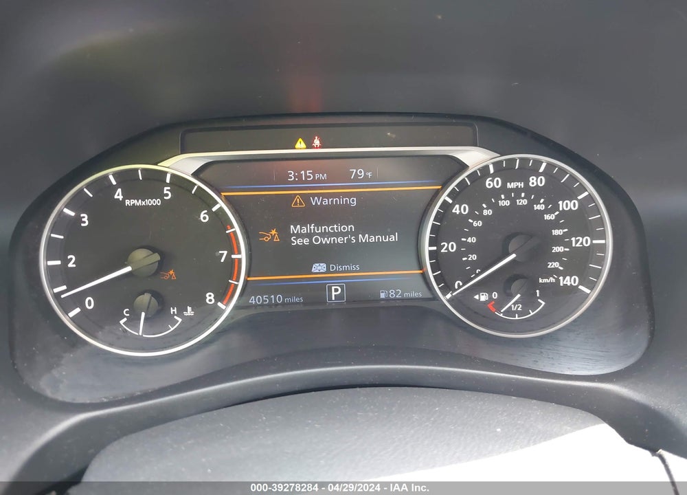 2020 NISSAN ALTIMA SR INTELLIGENT AWD VIN: 1N4BL4CW6LC263304