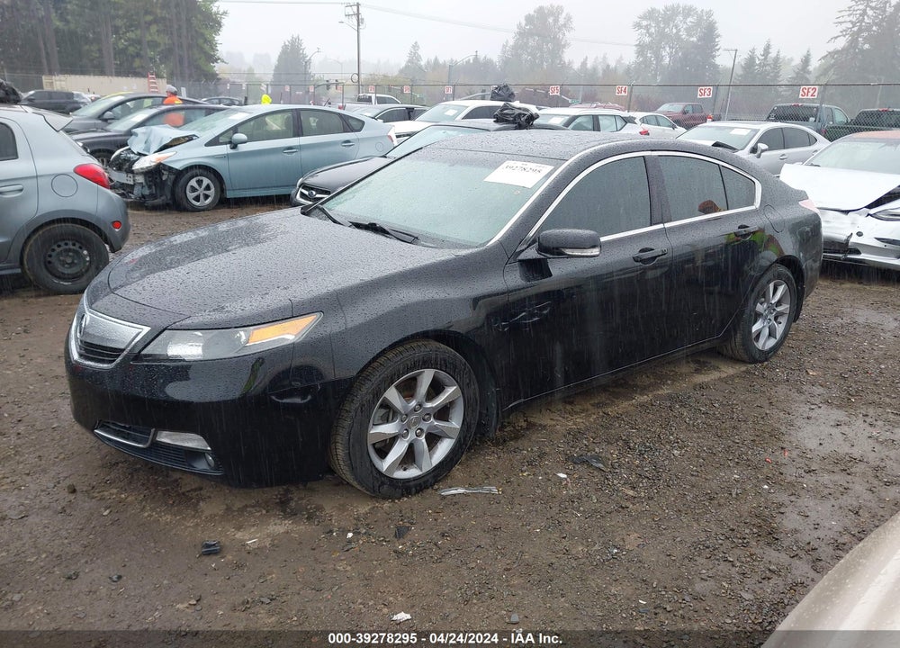 2012 ACURA TL 3.5 VIN: 19UUA8F23CA001813