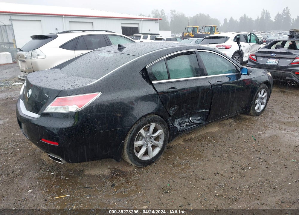 2012 ACURA TL 3.5 VIN: 19UUA8F23CA001813