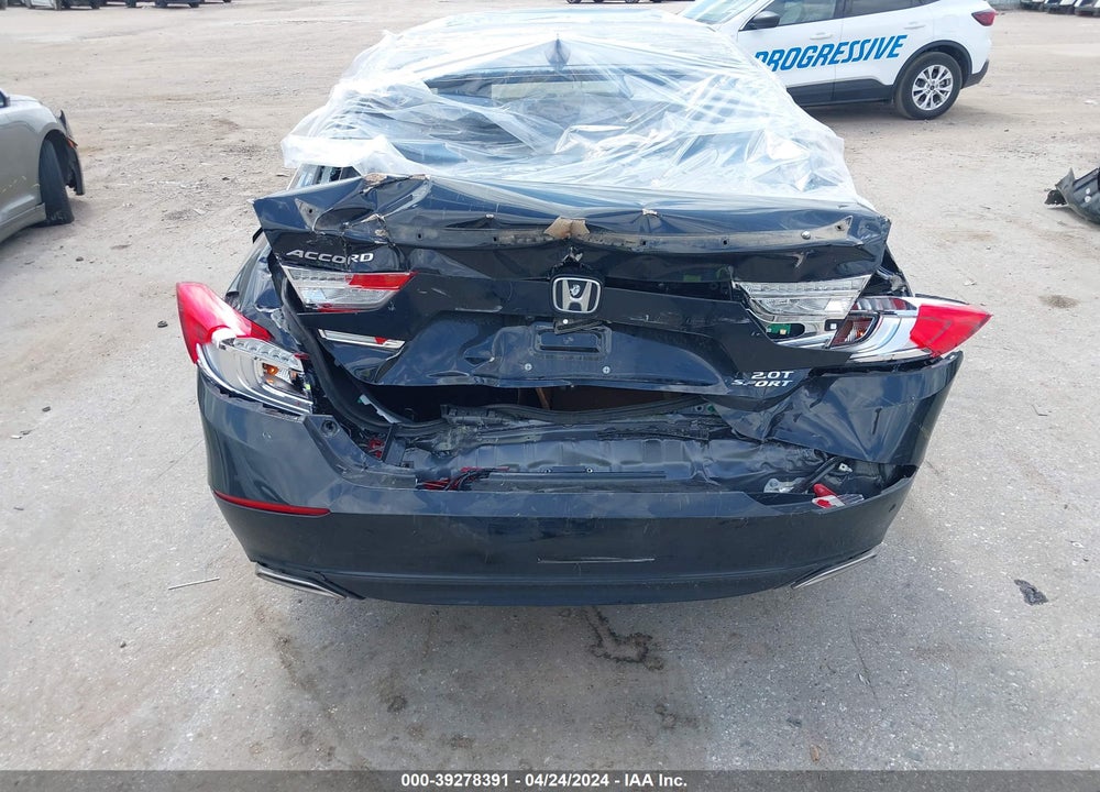 2022 HONDA ACCORD SPORT 2.0T VIN: 1HGCV2F30NA017878
