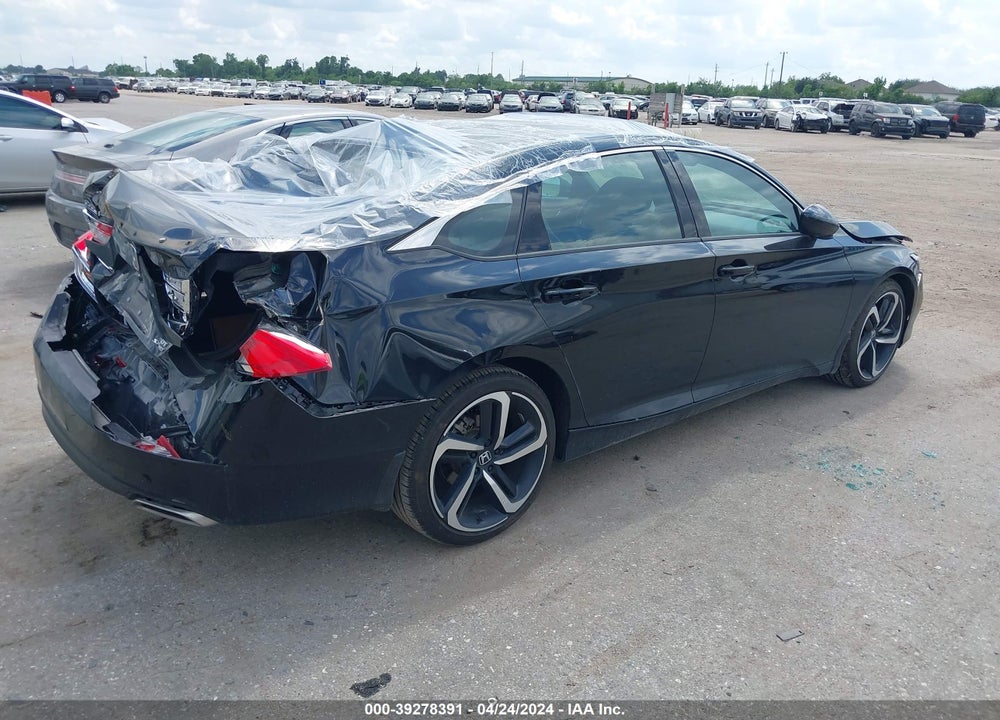 2022 HONDA ACCORD SPORT 2.0T VIN: 1HGCV2F30NA017878