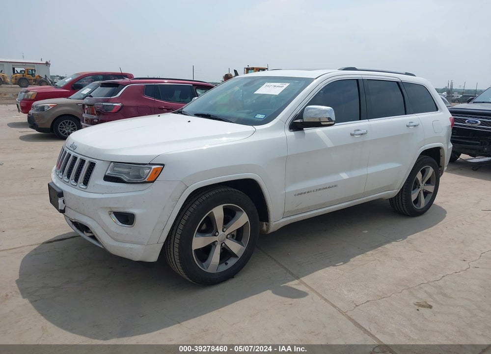 2015 JEEP GRAND CHEROKEE OVERLAND VIN: 1C4RJECG3FC952220
