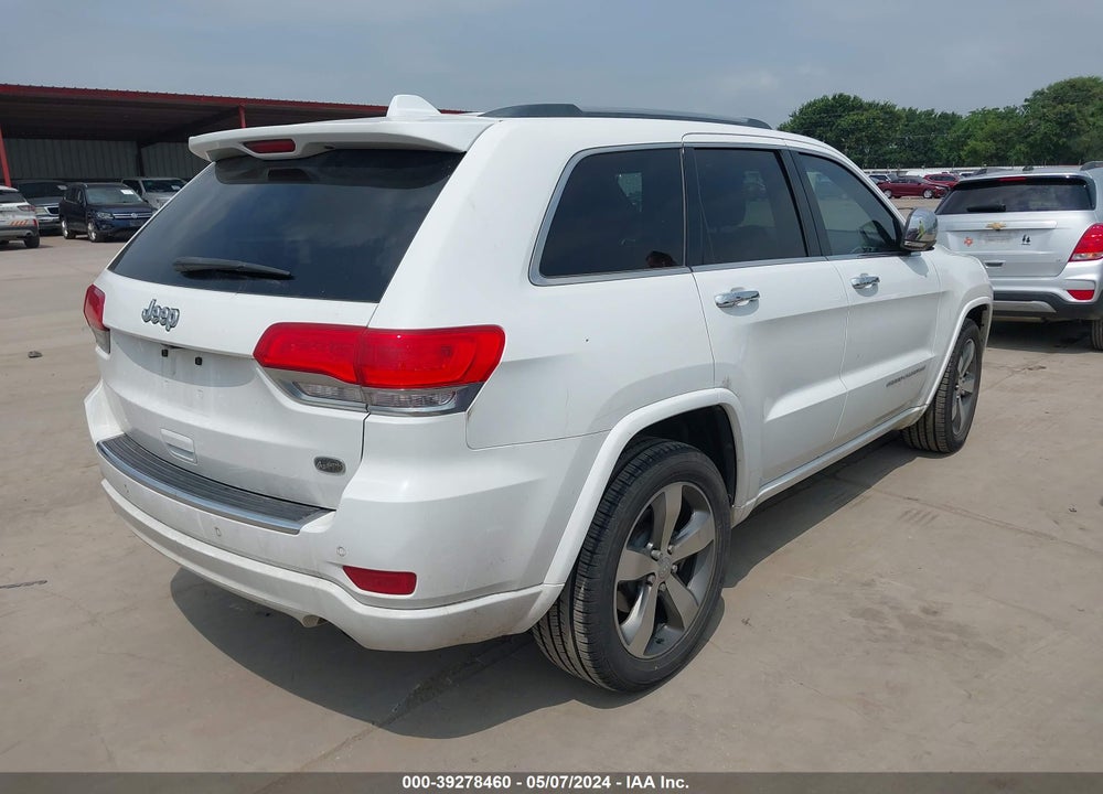 2015 JEEP GRAND CHEROKEE OVERLAND VIN: 1C4RJECG3FC952220