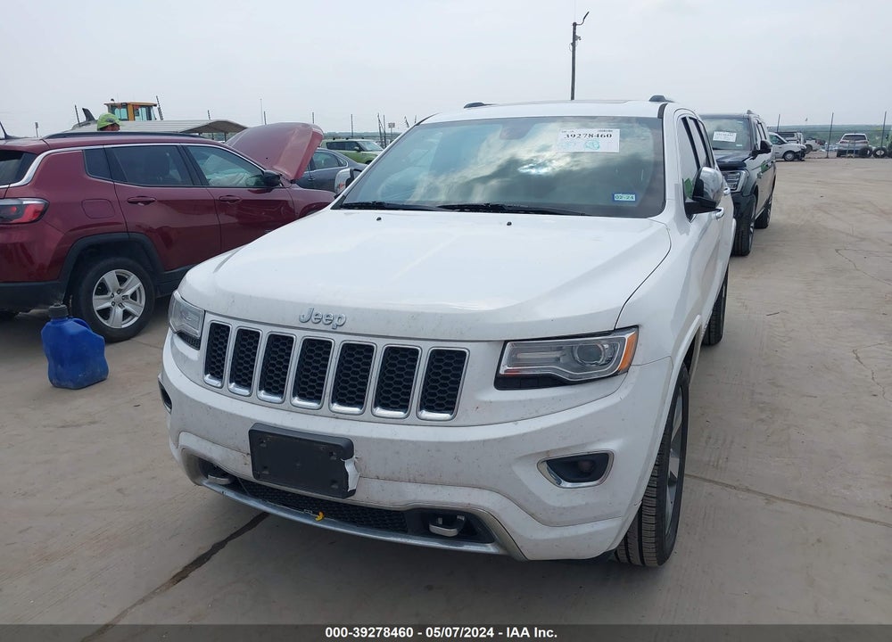 2015 JEEP GRAND CHEROKEE OVERLAND VIN: 1C4RJECG3FC952220