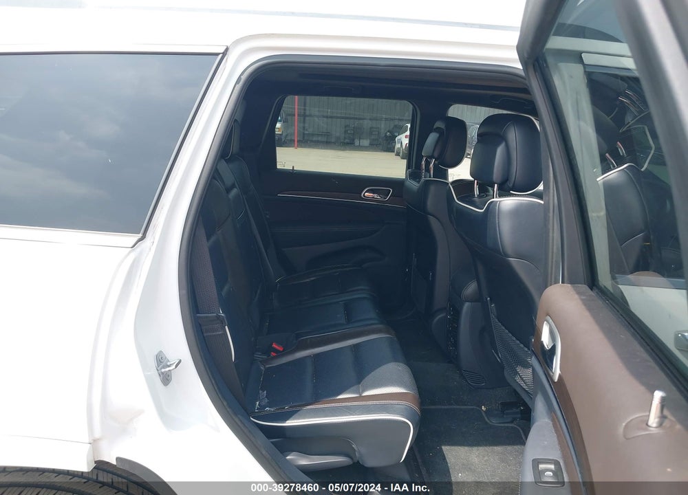 2015 JEEP GRAND CHEROKEE OVERLAND VIN: 1C4RJECG3FC952220