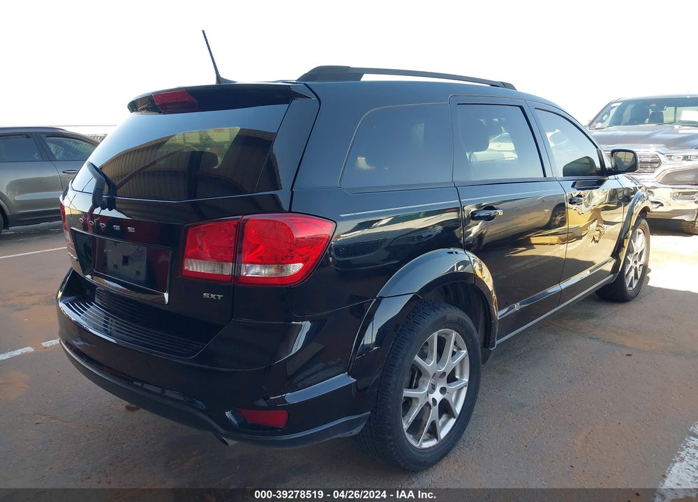 2018 DODGE JOURNEY SXT VIN: 3C4PDCBG1JT476602