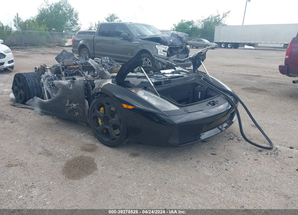 2005 LAMBORGHINI GALLARDO VIN: ZHWGU11S65LA02070