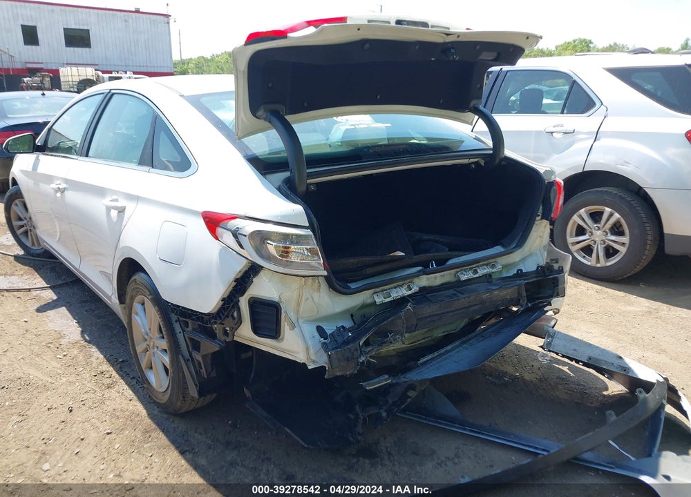 2016 HYUNDAI SONATA SE VIN: 5NPE24AFXGH405144