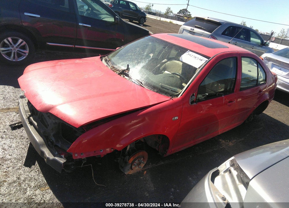 2002 VOLKSWAGEN JETTA GLS VIN: 3VWSK69M62M105103