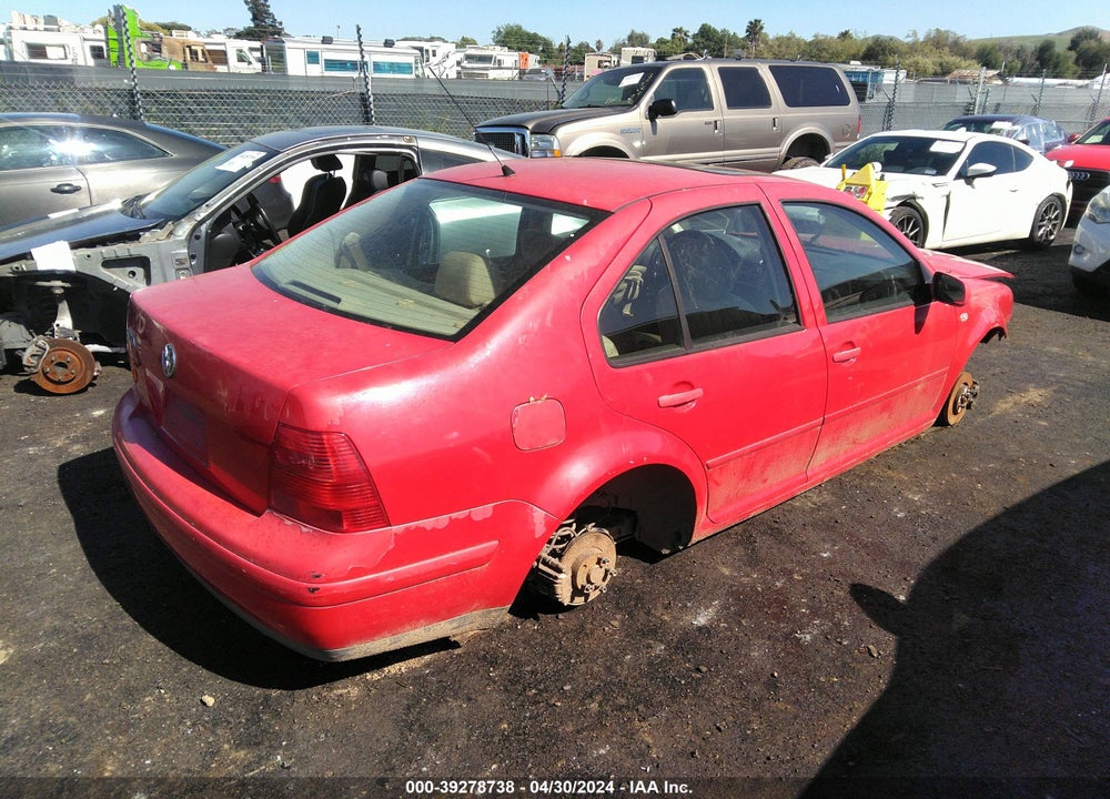 2002 VOLKSWAGEN JETTA GLS VIN: 3VWSK69M62M105103