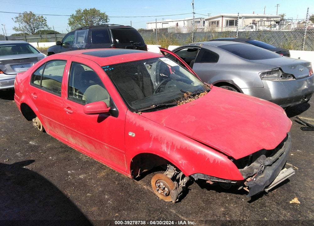 2002 VOLKSWAGEN JETTA GLS VIN: 3VWSK69M62M105103