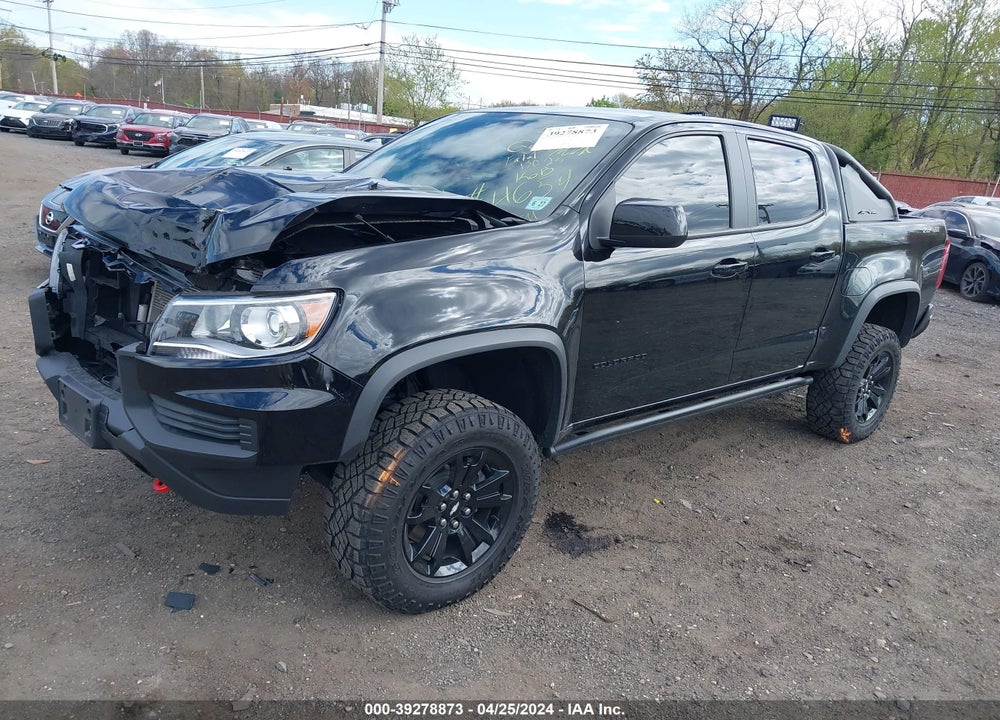 2022 CHEVROLET COLORADO 4WD SHORT BOX ZR2 VIN: 1GCGTEEN7N1214654