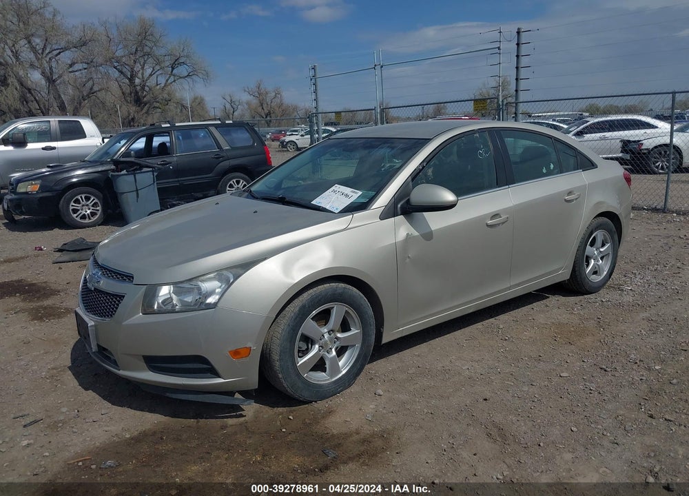 2014 CHEVROLET CRUZE 1LT AUTO VIN: 1G1PC5SBXE7340667