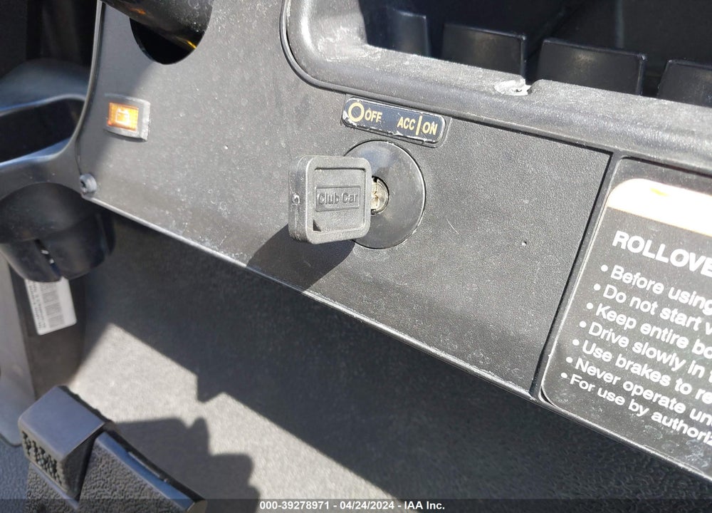 2021 CLUB CAR GOLF CART VIN: ZU2139214135