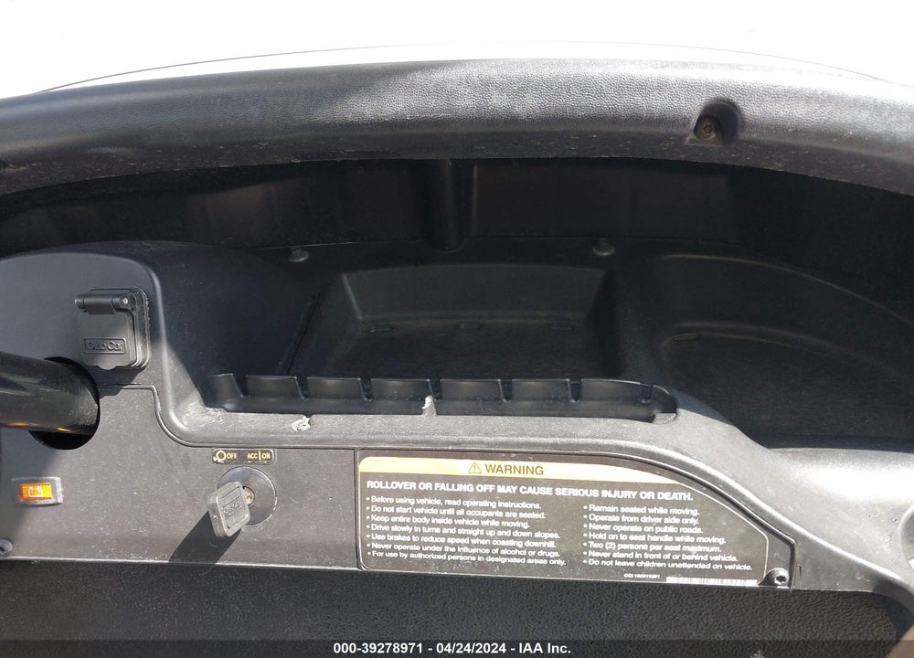 2021 CLUB CAR GOLF CART VIN: ZU2139214135