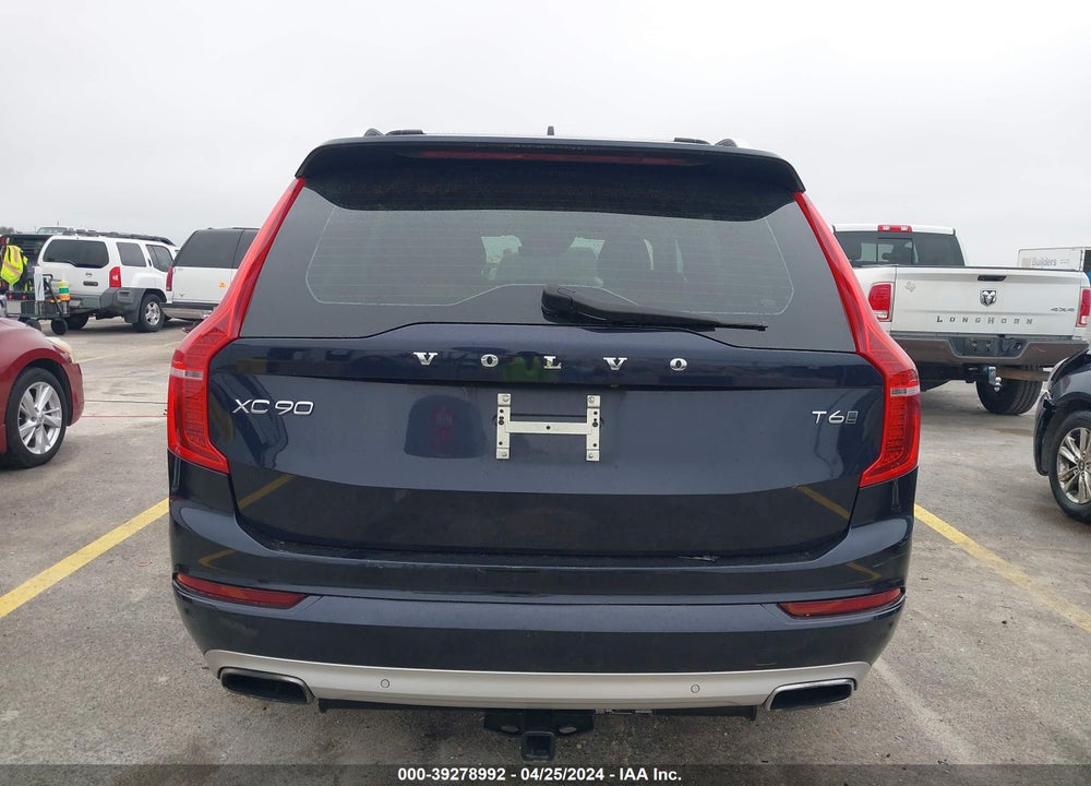 2016 VOLVO XC90 T6 MOMENTUM VIN: YV4A22PK9G1014238
