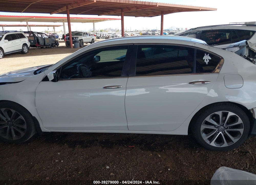 2015 HONDA ACCORD SPORT VIN: 1HGCR2F58FA236191
