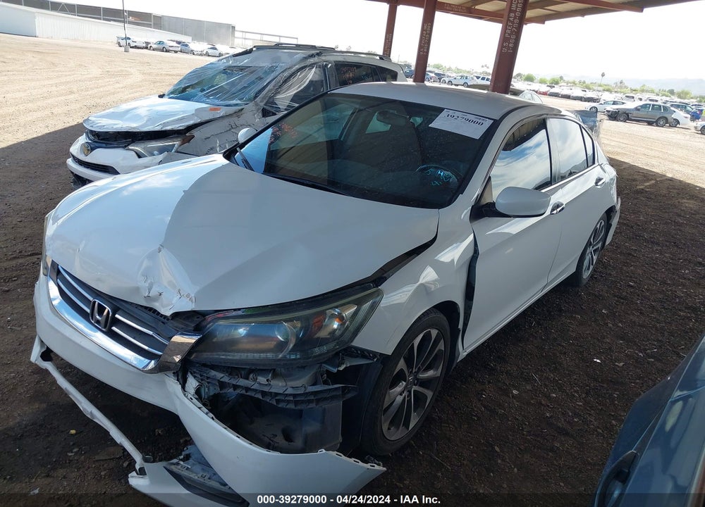 2015 HONDA ACCORD SPORT VIN: 1HGCR2F58FA236191