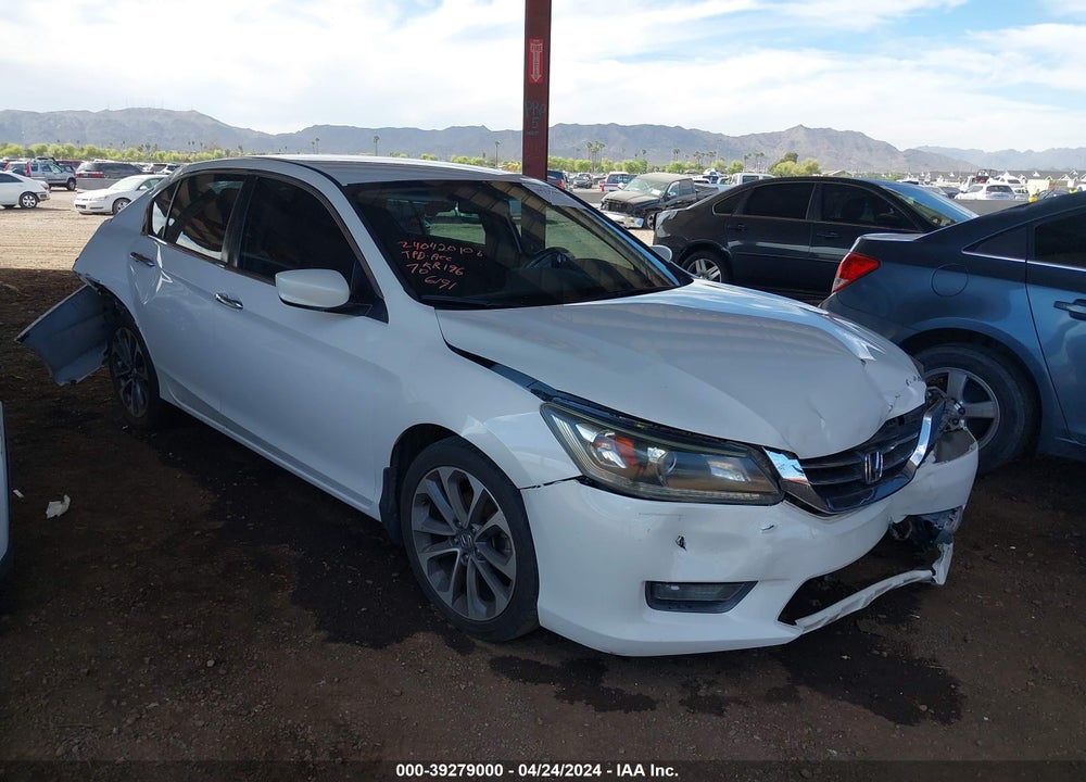 2015 HONDA ACCORD SPORT VIN: 1HGCR2F58FA236191