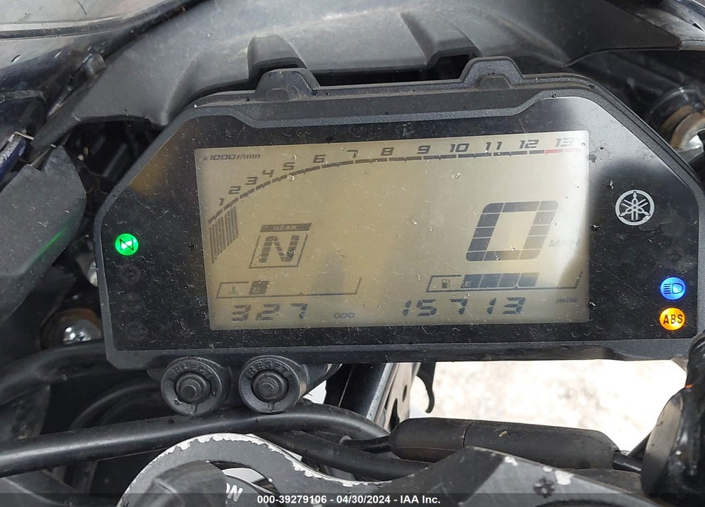 2021 YAMAHA YZFR3 A VIN: MH3RH18Y8MK006298