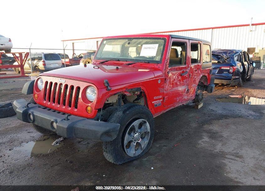 2012 JEEP WRANGLER UNLIMITED SPORT RHD VIN: 1C4BJWKG4CL287686