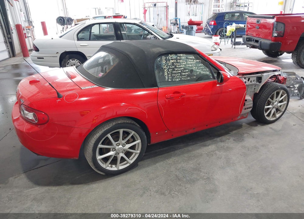 2009 MAZDA MX-5 MIATA GRAND TOURING VIN: JM1NC25F090200749