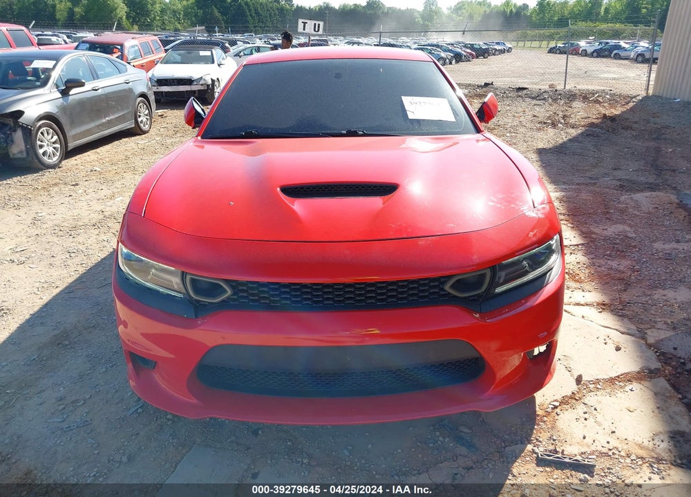 2018 DODGE CHARGER R/T SCAT PACK RWD VIN: 2C3CDXGJ5JH167013