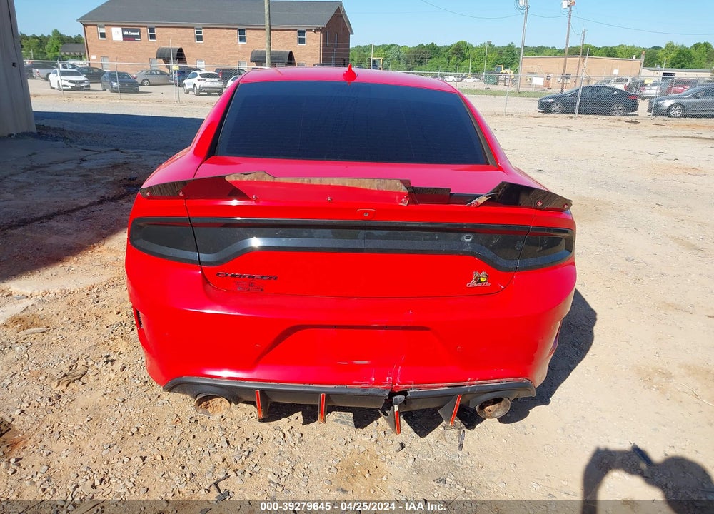 2018 DODGE CHARGER R/T SCAT PACK RWD VIN: 2C3CDXGJ5JH167013