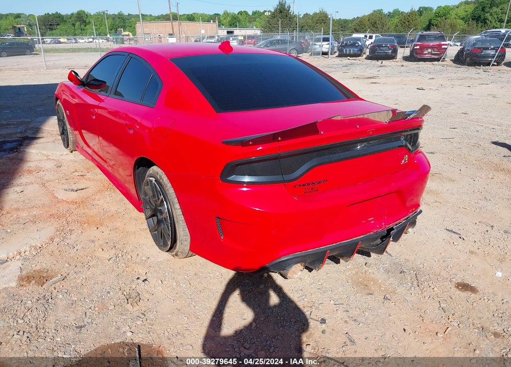 2018 DODGE CHARGER R/T SCAT PACK RWD VIN: 2C3CDXGJ5JH167013
