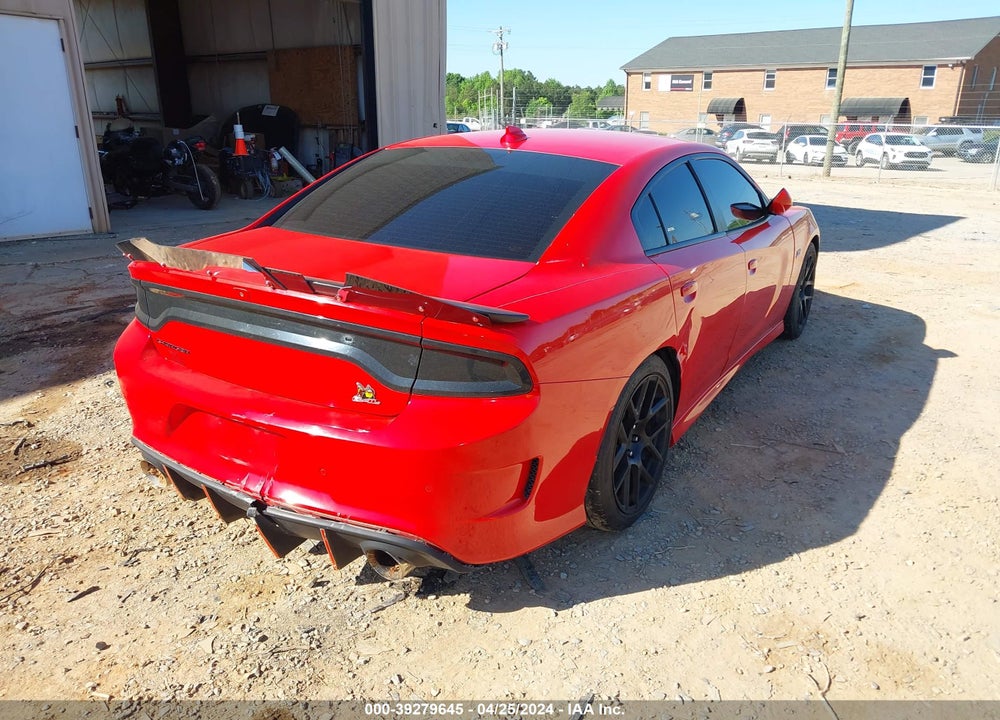 2018 DODGE CHARGER R/T SCAT PACK RWD VIN: 2C3CDXGJ5JH167013