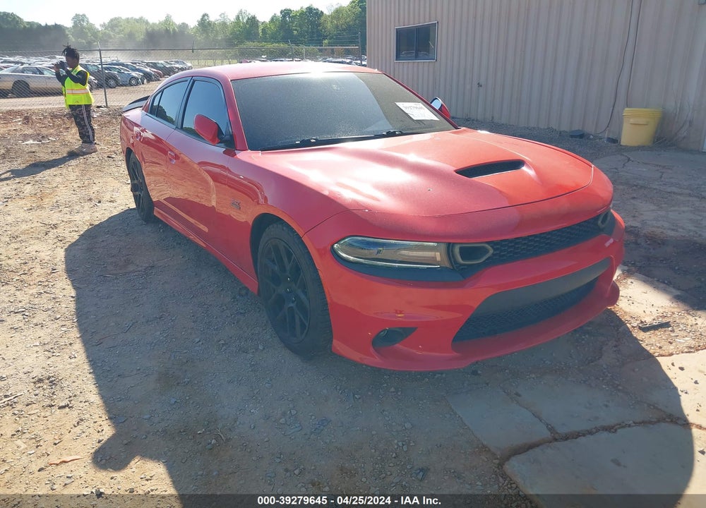 2018 DODGE CHARGER R/T SCAT PACK RWD VIN: 2C3CDXGJ5JH167013